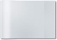 Oxford Nietenvelop A5 dwars, van kunststof, transparant, kleurloos, 10 stuks