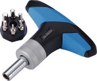 BBB Cycling TorqueFix Fiets Momentsleutel 6Nm gereedschap met inbussleutel 2, 3, 4, 5, 6 en T25 Torx BTL-119