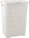 Curver Style Wasmand - 60L - Vierkant - Rotan - Wit