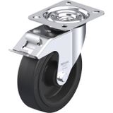 Blickle LE-POEV 125R-FI Zwenkwiel met rem Wieldiameter: 125 mm Draagvermogen (max.): 150 kg 1 stuk(s)