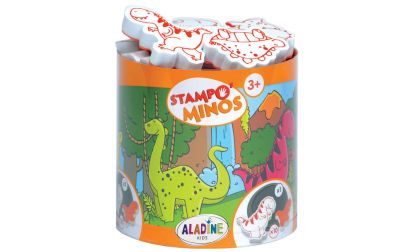 Aladine Stampo Minos Dinosaur - 85123 - Oranje - Rond