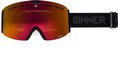 SINNER - ARC S - MATTE BLACK - Unisex Skibril - Maat One Size
