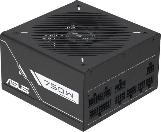 ASUS PRIME Serie - PC Voeding - 750W - 80 PLUS Gold - ATX 3.1 - Zwart
