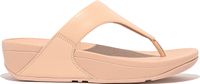 FitFlop Lulu Leather Toepost Vrouwen - Beigey Beige