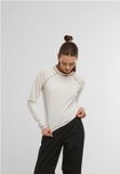 Urban Classics Contrast Jersey Longsleeve top 4XL Gebroken wit