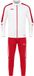 Jako Power Polyesterpak Kinderen - Wit / Rood | Maat: 152