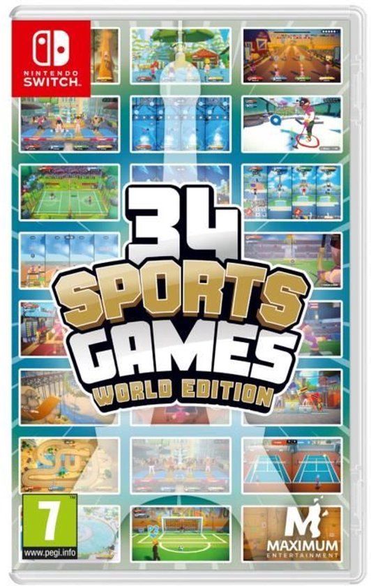 Nintendo Games Switch 34 Sports Games - World Edition Transparant
