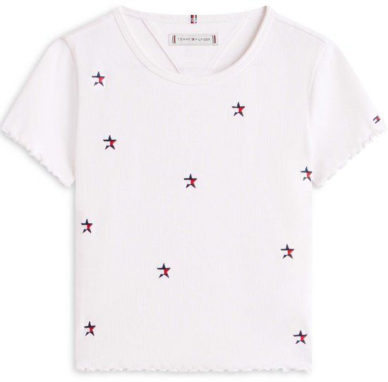 Tommy Hilfiger Rib Star Top Tanktop - Fashion Wear - Kinderen