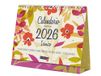 Finocam - Tafelkalender 2026 maandoverzicht januari - december (12 maanden) | kalender 2026 om te noteren | maandplanner talkual - Spaans