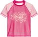 Playshoes Kindershirt met UV-bescherming, halflange mouwen, stippen, katoen, maat 110/116, Koralle