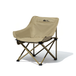 Mobi Garden Chaise lune pliante portable pour camping, pêche, pique-nique, couleur sable, siège large de 64,5 cm, capacité de charge élevée, durable et résistant aux déchirures