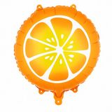 Folieballon, PartyDeco - Folieballon sinaasappel oranje 35 cm