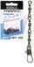 Fishing Zebco Trophy 3-weg hengelaccessoires voor vissen, maat 12, lengte 52 mm, 10 kg, 10 stuks