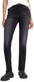 G-Star Strace Straight Wmn Dames Jeans worn in black moon