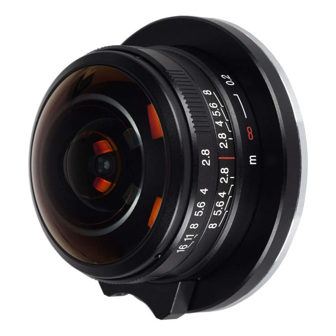 Laowa 4mm f/2.8 Circular Fisheye Canon RF-mount objectief