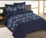 VISION Nora Housse de couette - 100% Coton - Deux personnes - Bleu