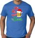Bellatio Decorations Shoppartners Bv Grote maten Ho ho hold my beer fout Kerstshirt / Kerst t-shirt blauw voor heren - Kerstkleding / Christmas outfit XXXXL