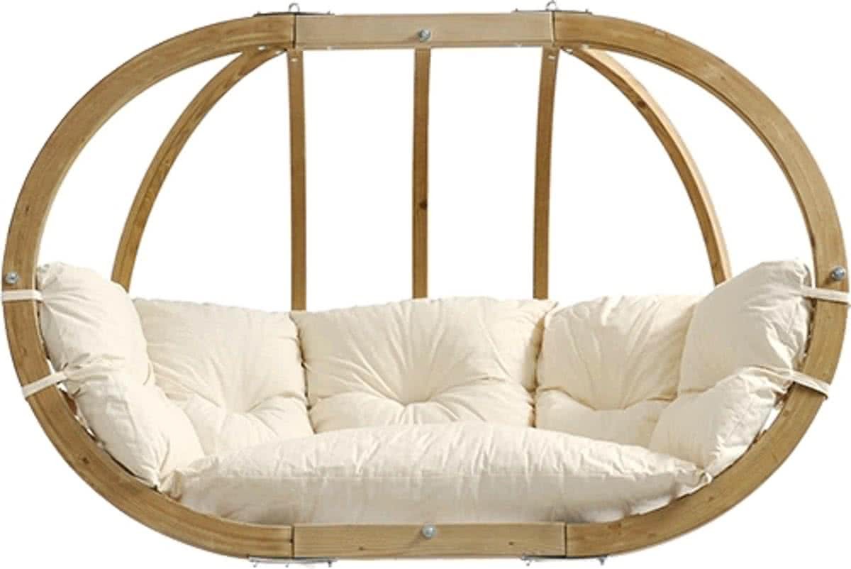Amazonas Luilak Hangstoel Globo Royal Chair Natura Mooie hangstoel voor binnen en buiten