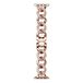 Swarovski Sprankelende kettingband, Voor Apple Watch 40 mm en 41 mm, Roségoudkleurige afwerking