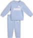 PUMA Essentials Minicats Crew set voor peuters 62, Chambray Blue
