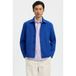 Selected Selected overshirt met backprint blauw