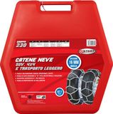 Start 16MM groep 230 tweedelige sneeuwkettingset voor 4x4 SUV en licht transport