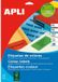 Apli Printer Labels Green 20 Sheets 210 x 297 mm