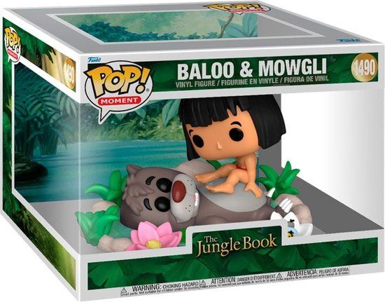 Jungle Book Funko Pop Moment: The Jungle Book - Baloo & Mowgli #1490
