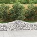 Maison Exclusive - Geknoopte gaasbakken, 7 stuks, 200x50x40/60 cm, verzinkt staal