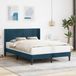 Prolenta Maison Exclusive - Lit exclusif - Structure de lit bleu, 140 x 200 cm, en velours
