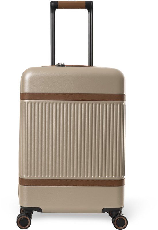 The Chesterfield Brand Zuna Handbagage Koffer - 55 cm - 44 liter - Champagne