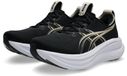 ASICS Gel-Nimbus 28 hardloopschoenen voor dames, zwart, modelnummer 1012B899-002