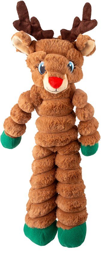 KONG Holiday Shakers™ Crumples Reindeer - Bruin XL