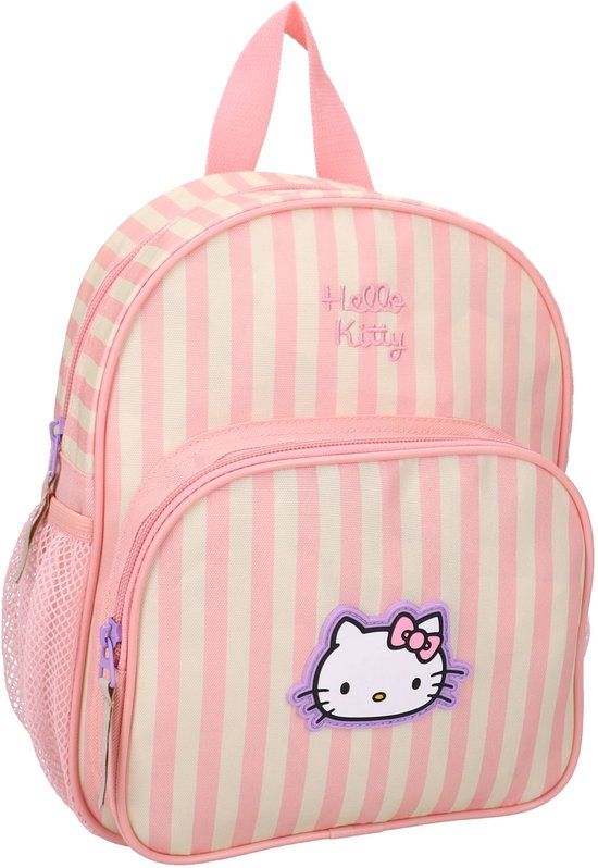 Hello Kitty Super Stripes Unisex Rugzak - Meerkleurig