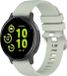 Strap-it Siliconen classic bandje lichtgroen voor Garmin Venu / Venu SQ / Venu 2 Plus / Vivoactive 3 / Vivoactive 5 / Vivomove / Forerunner 245 / 645