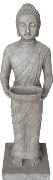 Stone Lite Staande Boeddha tuinbeeld