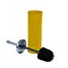 WC-borstel Metalia WC-borstel (0) 9,5 x 37 cm metaal uni honing