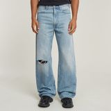 G-Star Type 96 Loose Jeans Hommes W28L32 Vintage Ripped Mine Dust