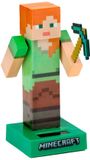 Puckator Solar bewegend figuur - Minecraft Alex - groen - kunststof - 12 cm