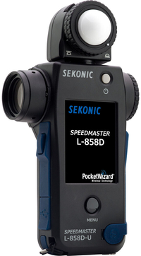 Sekonic L-858D SpeedMaster + RT-3PW PocketWizard