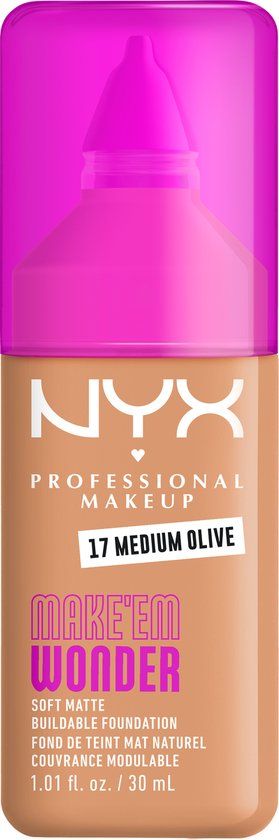 NYX Professional Make Up Make 'EM Wonder Foundation - Medium Olive
