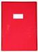 Clairefontaine Calligraphe 73203C Schriftomslag Cristalux Rood - A4 21x29,7 cm - 22/100ste met Etikethouder - PVC Transparant Glad