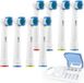 Braun Oral-B Precision Clean Opzetborstels - Set van 8 met Houder en Deksel