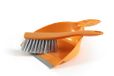 Perfetto Lilly Plastic Scoop met Rubber Draad met Toiletborstel, Zucca/Ghiaccio, One Size