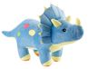 Gustaw Dino Alex - Peluche Grand XXL (Bleu, 100cm)