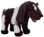 HKM Pinto Cuddle Pony Speelgoed Bruin Wit