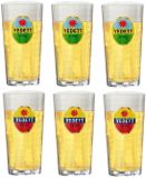 Vedett Bierglazen Extra - Bierglas 250 ml - 6 stuks