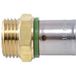 Icecat Raccord à sertir pour PER droit à visser M 16-20x27