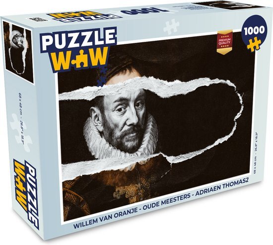 MuchoWow Puzzel Willem van Oranje - Oude Meesters - Adriaen Thomasz - Legpuzzel - Puzzel 1000 stukjes volwassenen