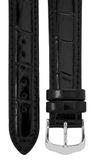 Horlogeband Cerberus EAB101-2-18 uniseks polshorloge, kleur: zwart